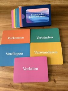 Systemische Intervisiekaarten, het eigen kaartenproduct van Judith van Twist